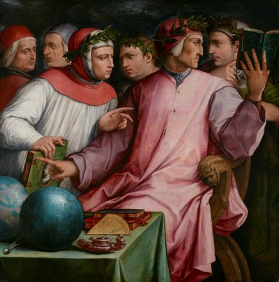 Sei poeti toscani, 1544 da Giorgio Vasari